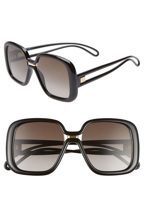 givenchy official sunglasses|givenchy 55mm oversized sunglasses.